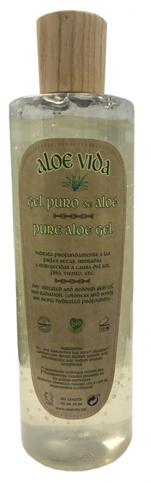 Gel hidratante Aloe vera. 500 ml
