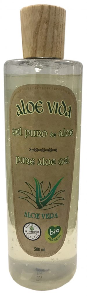 Gel hidratante Aloe vera. 500 ml